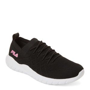 BLACK & PINK TAMATA KNIT RUNNING SNEAKERS